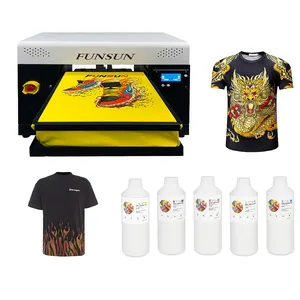 Xcellent compatível digital 1000ml DTG tinta tinta têxtil garrafa branca para Epson Printeads R1390 F2000 F2100 I3200Printer