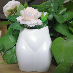 Vase de fleur en porcelaine dorée pour femmes, Pot de fleurs créatives à fesses, poitrine et seins <span class=keywords><strong>Sexy</strong></span> - Product Image 6