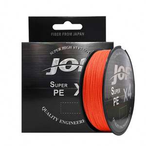 4 soportes 100M 300m 500m Embalaje PE Material japonés fuerte Aparejos de pesca Pesca <span class=keywords><strong>JOF</strong></span> Línea <span class=keywords><strong>trenzada</strong></span> de polietileno - Product Image 4