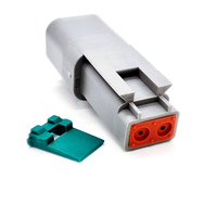 Conector automotriz Amphenol original de 2 pines y AW2P de 2 pines Receptáculo de la serie AT de 2 pines, 100% nuevo y original