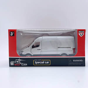 Modèle réduit de <span class=keywords><strong>camion</strong></span> commercial en plastique durable, à ouverture de porte, avec logo personnalisable, échelle 1:5, cadeau promotionnel d'entreprise - Product Image 3