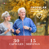 Capsules d'extrait de racine de Jiaogulan Gynostemma Pentaphyllum, complément antioxydant, capsules de complément d'extrait de Pueraria Lobata