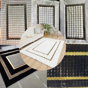 Nhà máy trực tiếp giả len lông thỏ Thảm xù xì thảm mềm cho trang trí nội thất - Product Image 3