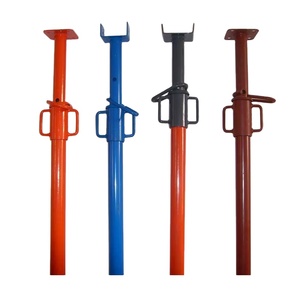 เสาค้ำยันแบบปรับได้ ทำจากเหล็กชุบสังกะสี Q235 สำหรับงานก่อสร้างอาคาร - Product Image 1