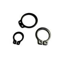 65 Mn Type C Carbon Steel Retainer Clip Wedge Split Style Spring Open Shaft Retaining Ring Circlips Spring Steel