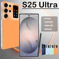 Puissant Smartphone S25 Ultra 5G 16 Go 1 To Grande Capacité de Stockage Appareil Photo 200 MP OEM pour Fabricant de Téléphones Mobiles en Gros