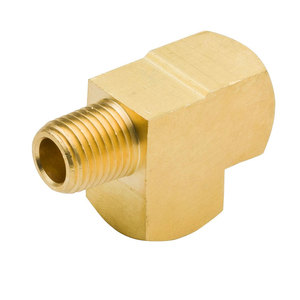 1/2 \ "NPT hembra Street codo latón ajuste T latón Barstock macho Run Tee accesorios de tubería - Product Image 2