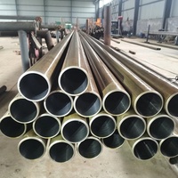 Tubo Rectificado ST52 H8 H9 para Cilindro Hidráulico, Varillas Cromadas 40Cr, Tubos Rectificados Sin Costura de Acero Aleado de Precisión Laminado en Frío