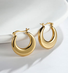 <span class=keywords><strong>2022</strong></span>ผู้ผลิตจีนผู้ผลิตขายส่ง PVD ชุบทองสแตนเลสแอฟริกันที่กำหนดเองต่างหู - Product Image 5