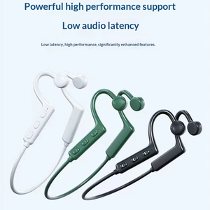 Écouteurs à Conduction Osseuse KS-19 pour le Cou, Casque Stéréo Non <span class=keywords><strong>Intra</strong></span>-<span class=keywords><strong>Auriculaire</strong></span> pour le Sport, Étanche, Longue Autonomie de la Batterie - Product Image 6
