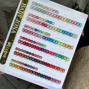 ชุดเจลทาเล็บแมวตาแมว 60 สี ยูวี แม่เหล็ก ลอกออกได้ด้วยน้ำยาล้างเล็บ ใช้กับหลอดไฟ LED สำหรับมืออาชีพ รับทำโลโก้ตามสั่ง ขายส่งเจลทาเล็บ - Product Image 3