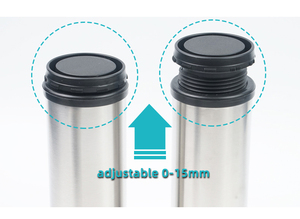 Hot Selling Adjustable Stainless Steel Kitchen <strong>Cabinet</strong> <strong>Feet</strong> Round Stand Sofa Legs - Product Image 4