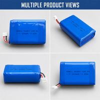 Baterai Lithium Polymer HWE 3.7V 3600mAh dengan UN38.3 IEC62133 untuk Perangkat Pelacak GPS