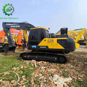 Venta superior usado Volvo EC210 excavadora 21ton hidráulica grande excavadora máquina núcleo componentes incluyen motor y motor - Product Image 5