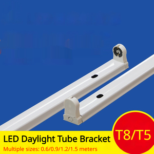 Support de <span class=keywords><strong>tube</strong></span> <span class=keywords><strong>fluorescent</strong></span> COYOLED, supports pour tubes LED T8, supports pour tubes LED série T8, supports de tubes LED en aluminium - Product Image 2