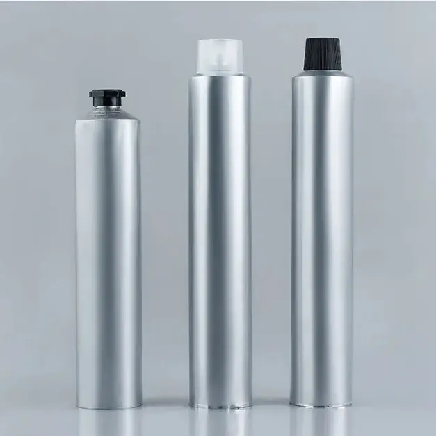 Tubos de pomada plegables de aluminio, tubos de embalaje de aluminio suave para cosméticos, fabricación profesional