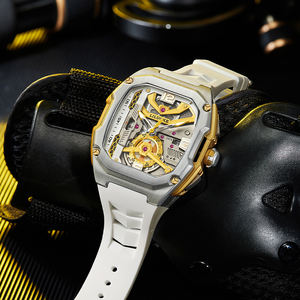 Reloj de cuarzo con diseño de esqueleto para hombre, nuevo, de lujo, luminoso, resistente al agua 30M, con calendario, deportivo, Reloj Hombre - Product Image 4