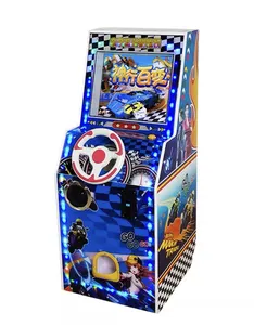 Coin Operated Arcade Racing Kiddie Swing Kiddie Rides Game Machine For Amusement Park