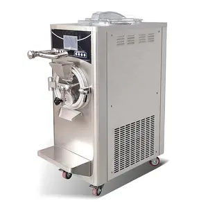 Bulk in stock three flavours automatic stainless 45kg table top hard soft ice cream making machine one flavor for business