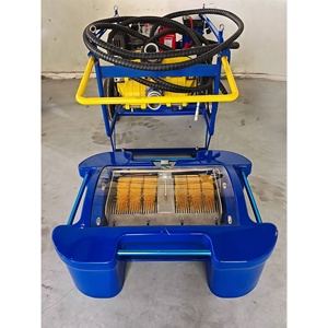 Unité de récupération d'huile de roue de brosse de déploiement rapide d'un arrêt de lutte contre la pollution industrielle de déversement d'huile de résistance à la <span class=keywords><strong>corrosion</strong></span> - Product Image 2