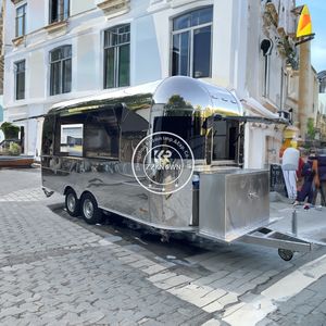 2025 Custom OEM <b>Mobile</b> Hot Dog Pizza Bbq Fast Food Trailer Large <b>Mobile</b> Burger Food Truck With Full <b>Kitchen</b> for Sale - Product Image 1