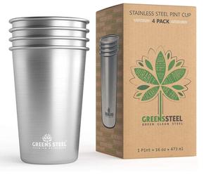 Gobelets en acier inoxydable de qualité supérieure de 16 oz, empilables, durables, pour France Ocean 5 Old Rarity Old Smuggler - Product Image 1