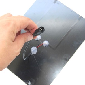 5W 18V <span class=keywords><strong>Cargador</strong></span> de <span class=keywords><strong>coche</strong></span> solar Placa laminada solar policristalina + Abrazadera de batería DC5521 - Product Image 4
