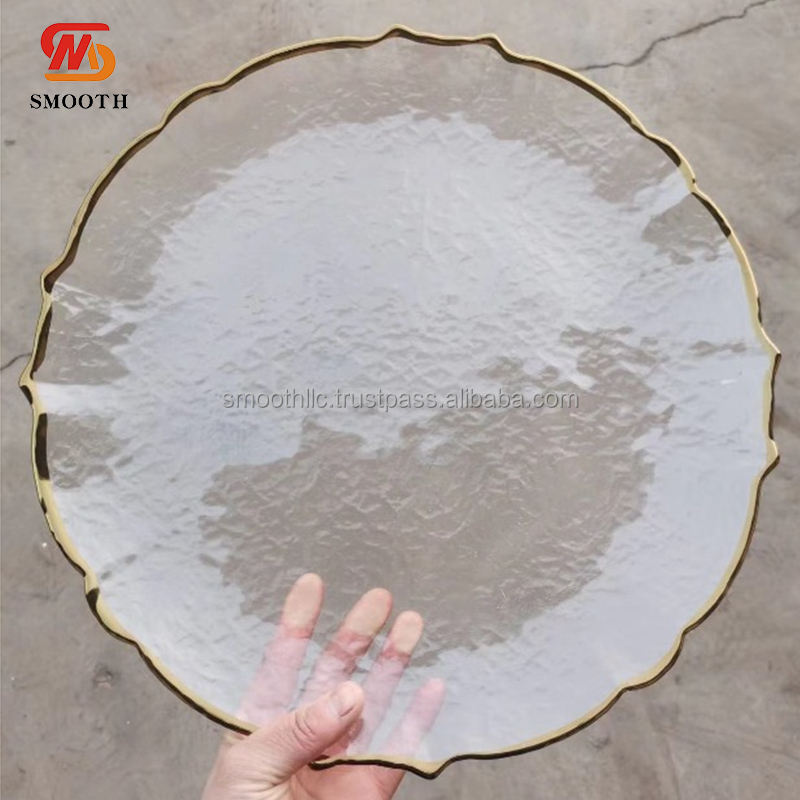 Elegant Gold Charger Plates for Dinner Wedding Decor