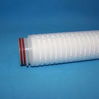 20 inci 5 Micron PP membran lipit cairan Filter Cartridge Tidak ada serat melepaskan