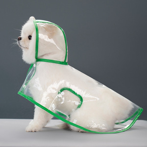 Impermeable para Perros, Poncho Transparente de Plástico, Estilo para Perros Pequeños, para Camping, Ajuste Universal, Ropa Impermeable para Mascotas - Product Image 3