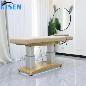 KISEN Luxurious Beauty Shop Spa Facial Chair <b>Bed</b> Adjustable <b>Reclining</b> Beauty <b>Bed</b> Japanese Salon Spa Furniture - Product Image 3