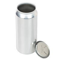Boîtes en fer blanc imprimées haute définition de 330 ml/500 ml, recyclables, pour l'emballage de bonbons et de snacks, avec couleur et logo personnalisés, vente en gros