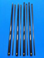 Taco de salto de fibra de carbono completo más vendido 58 pulgadas Radial 13mm punta multicapa Taco de salto de carbono negro clásico para piscina