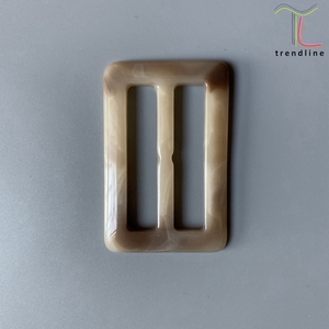 Boucle de corne de ceinture en plastique bon marché distinctif