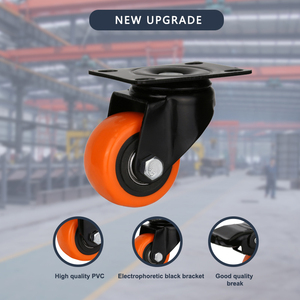 Table <span class=keywords><strong>de</strong></span> <span class=keywords><strong>chaise</strong></span> <span class=keywords><strong>de</strong></span> sol en <span class=keywords><strong>bois</strong></span> <span class=keywords><strong>pour</strong></span> bureau à domicile Mini <span class=keywords><strong>roulette</strong></span> <span class=keywords><strong>de</strong></span> 2 pouces 50mm Roues en plastique souple PVC <span class=keywords><strong>Roulette</strong></span> <span class=keywords><strong>de</strong></span> support en fer à noyau noir - Product Image 5