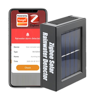 ZB-SRD-2 Rilevatore di Pioggia Intelligente Tuya Zigbee a Energia Solare con Allarme in Tempo Reale IP65 Impermeabile per Giardino e Esterni