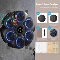 RS Machine de boxe murale souple en PVC de haute qualité, écologique et durable, pour entraînement en salle de sport à domicile