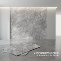 Panneau de pierre flexible OEM, couleur et texture personnalisées, plaque de pierre artificielle pour les projets architecturaux, les entrepreneurs en bâtiment et les travaux de construction