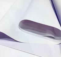 Bâche en PVC rétroéclairée imperméable, rouleau de bâche en PVC flexible, tissu non tissé tricoté, bâche en PVC enduite, type de film flexible pour impression