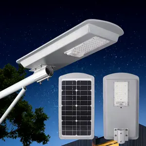 Die-cast Aluminum All In 1 Solar Street Lights LED Lighting Outdoor Use Waterproof IP65 Solar Street LED Lamps