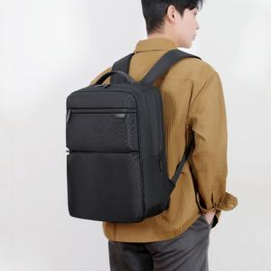 2025 New Men's High-End Large Capacity <b>Backpack</b> Waterproof Oxford Zipper Stylish Letter Design for Business Travel College - Product Image 2