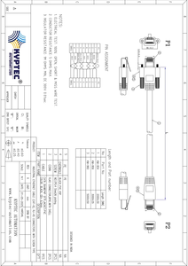Câble de caméra de vision industrielle GigE, connecteur CAT6 RJ45 à vis, câble Ethernet haute vitesse pour caméra industrielle - Product Image 6