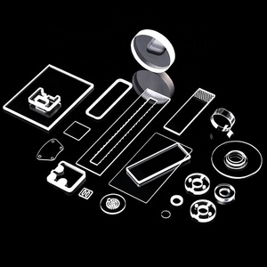 <span class=keywords><strong>Plaque</strong></span> carrée en quartz optique isolée transparente polie haute température pour applications de perçage, de soudage, de découpe et de laser - Product Image 4