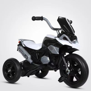 Triciclo Eléctrico para Niños, Estilo Nuevo, Motocicleta de Plástico con Batería Recargable, para Niños y Niñas de 2 a 7 Años - Product Image 1