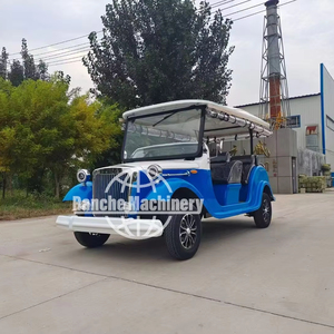 Autobús Turístico Retro Blanco, Coche Clásico Personalizado para la Realeza, Antiguo para Presidente, Modelo de Coche Vintage, Motor de 5KW de Potencia - Product Image 1