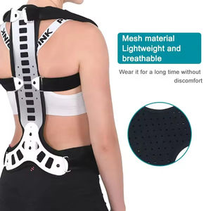 Korektor tulang punggung skoliosis, korektor tulang belakang tulang belakang yang dapat disesuaikan, perawatan bingkai punggung panjang untuk duduk buruk - Product Image 1