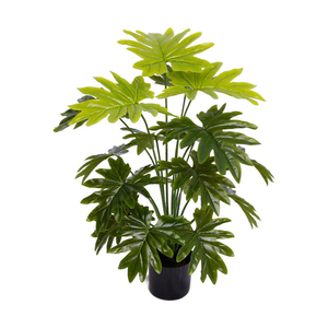 Alberi sempreverdi di sfondo 18 teste piante artificiali verdi in vaso 60cm piante artificiali all'ingrosso - Product Image 2