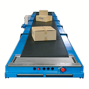 Transportador de Banda Ligero Dahan B600, Móvil, con Velocidad Ajustable, Banda de PVC para Transporte de Materiales Pequeños, Industrial - Product Image 1