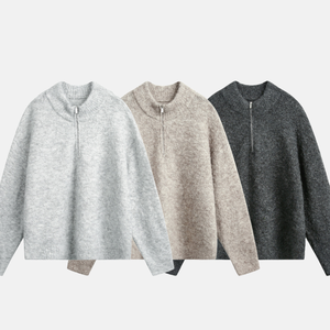 Suéter de Punto Casual Versátil con Cuello Redondo para Hombre, Otoño/Invierno - Product Image 4