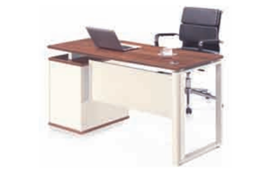 Escritorio de ordenador de MDF duradero de estilo minimalista moderno con diseño de panel Escritorios de oficina de gran oferta - Product Image 3